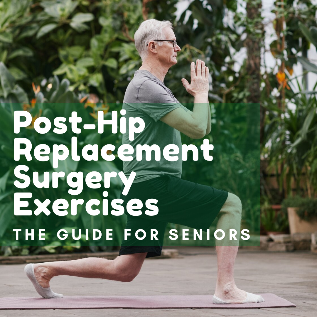 Home exercise program for after hip replacement surgery